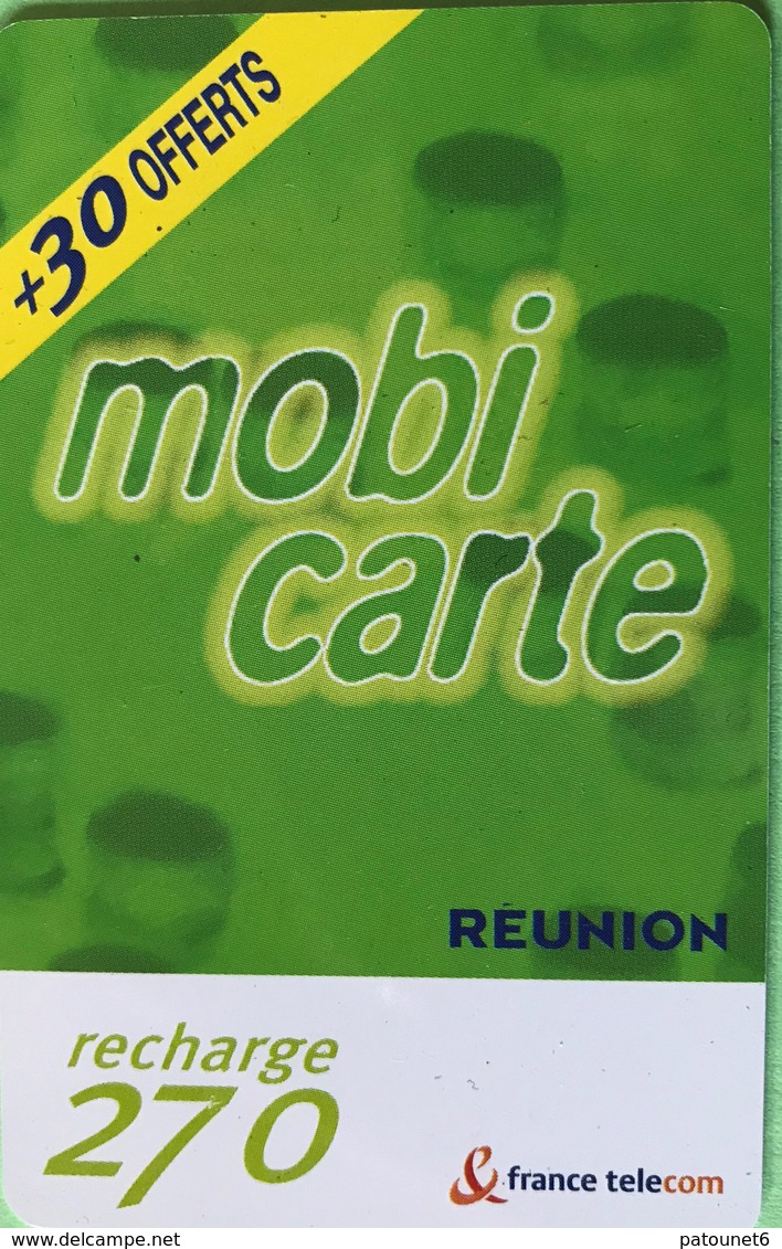 REUNION - Recharge Mobicarte - 270 + 30 - Reunion