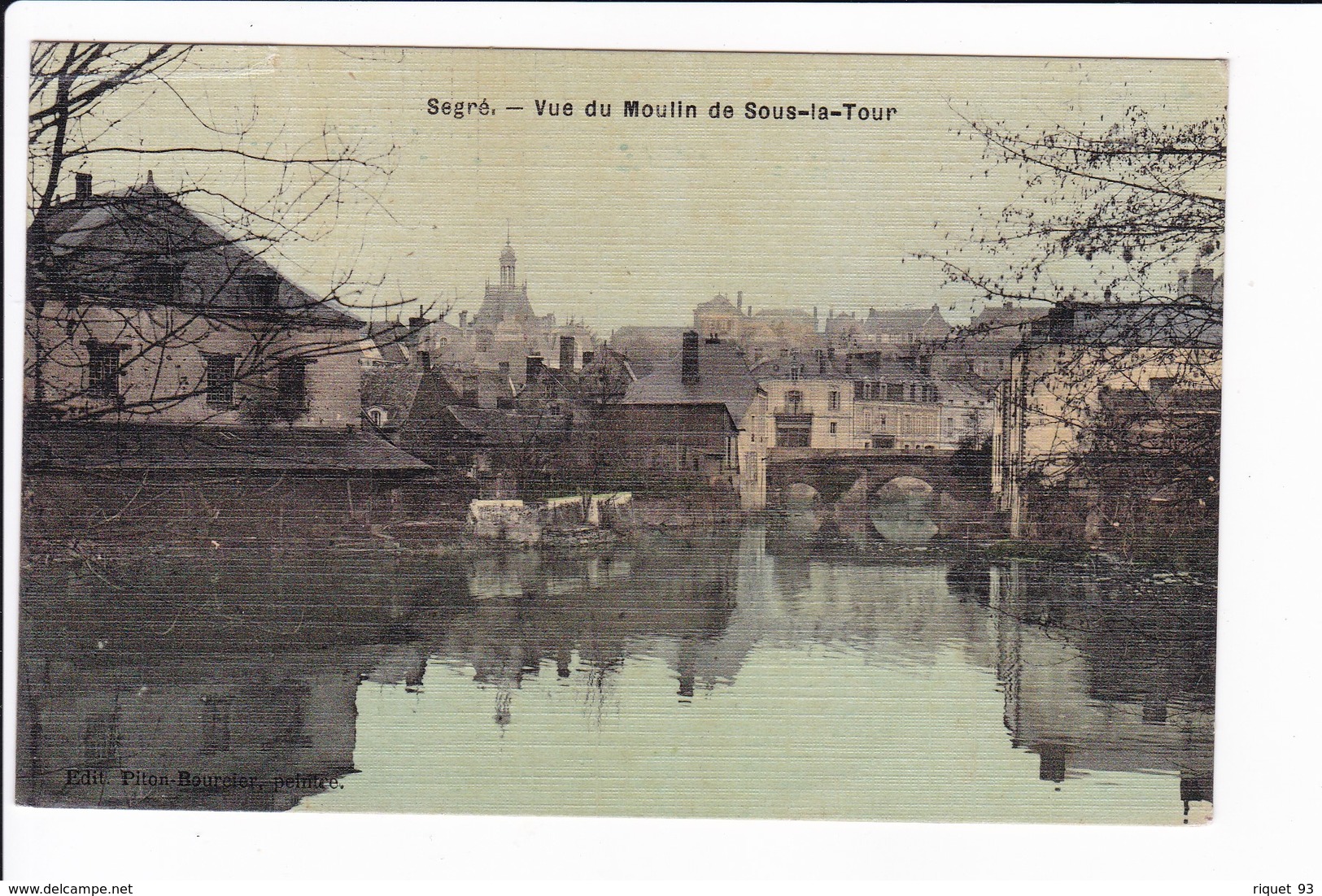 Ségré - Vue Du Moulin De Sous-la-Tour - Segre