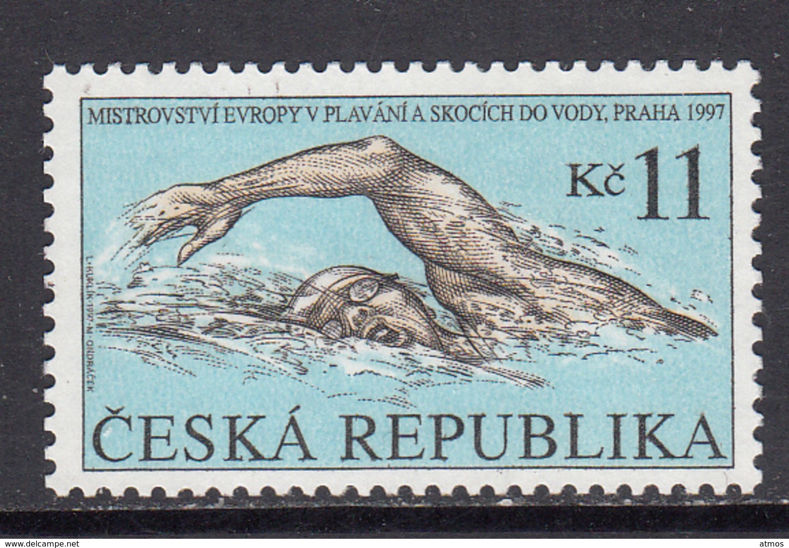 Czech Republic MNH Michel Nr 152 From 1997 / Catw 1.00 EUR - Unused Stamps