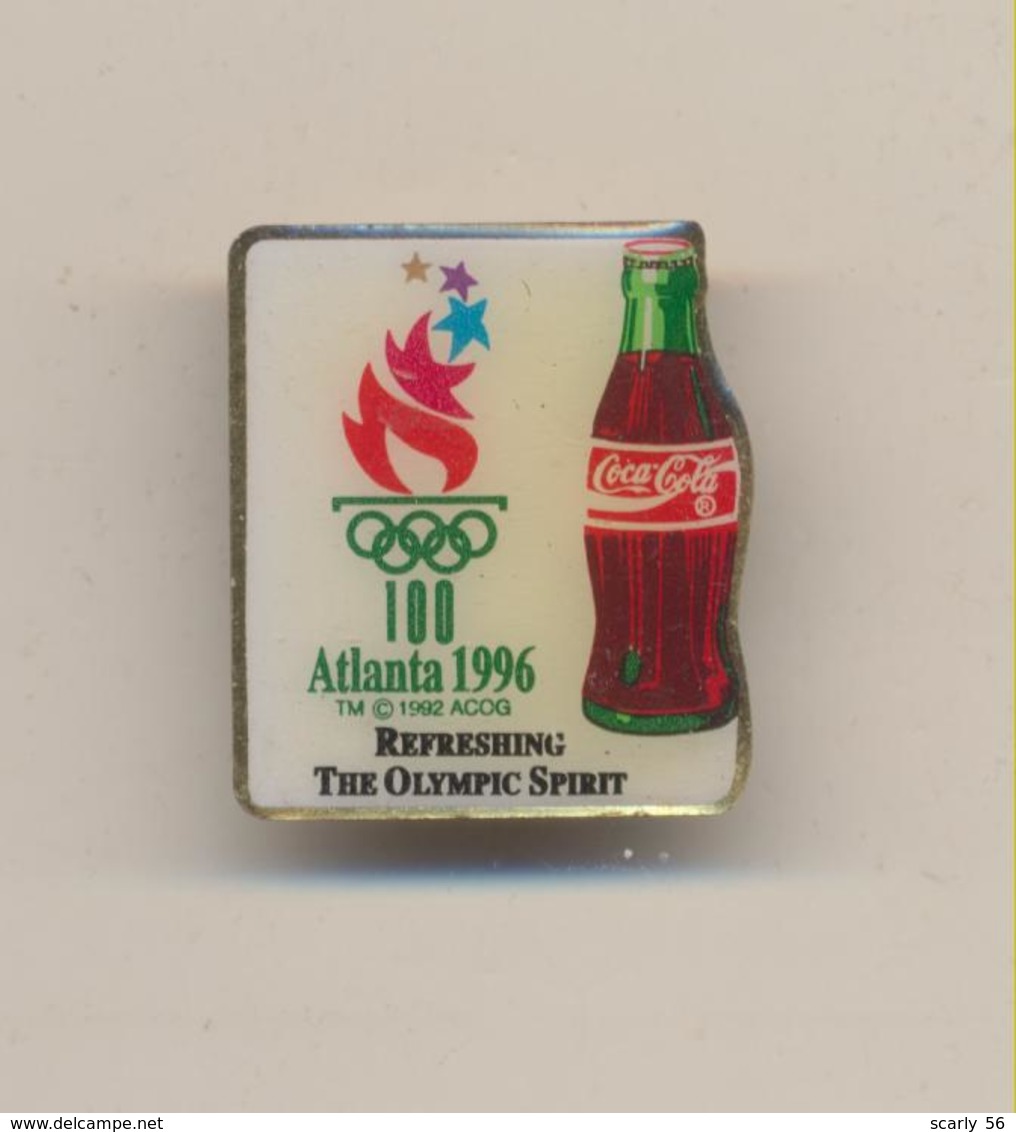 Pin - Coca Cola - Olympiade Atlanta 1996   !!! - ( 132 ) - Coca-Cola