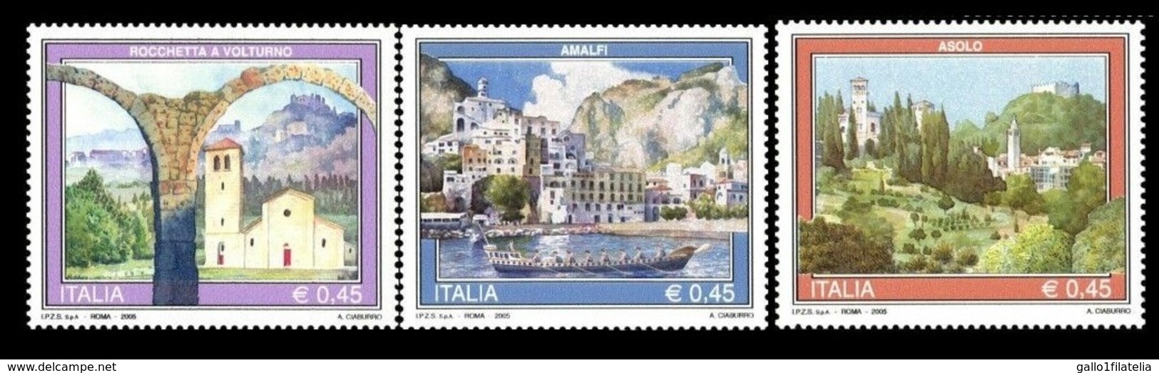 2005 - ITALIA / ITALY - TURISMO / TOURISM - SET COMPLETO / COMPLETE SET. MNH - 2001-10:  Nuovi