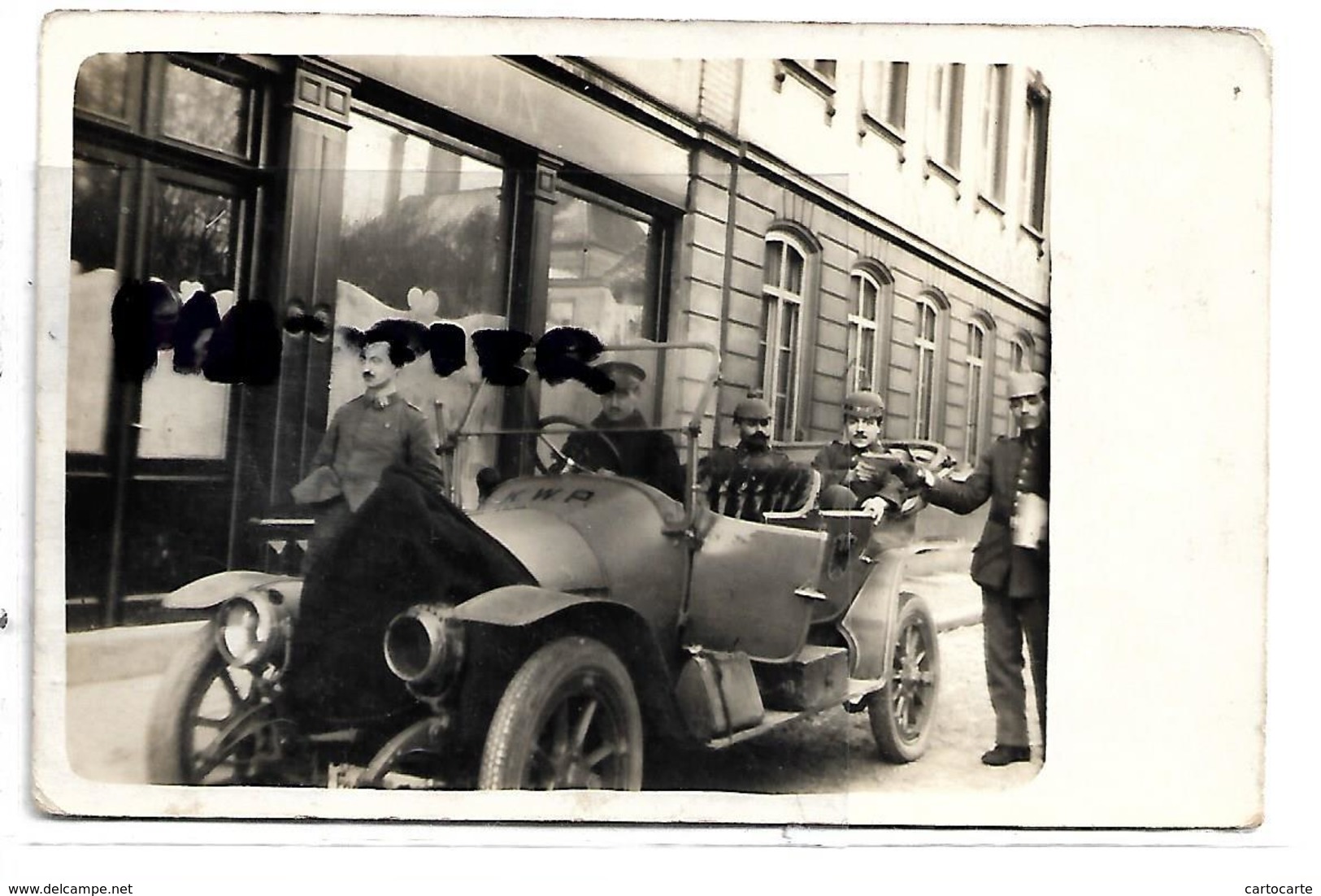 67 SCHILTIGHEIM SOLDATS ALLEMANDS 1917 VOITURE - Schiltigheim