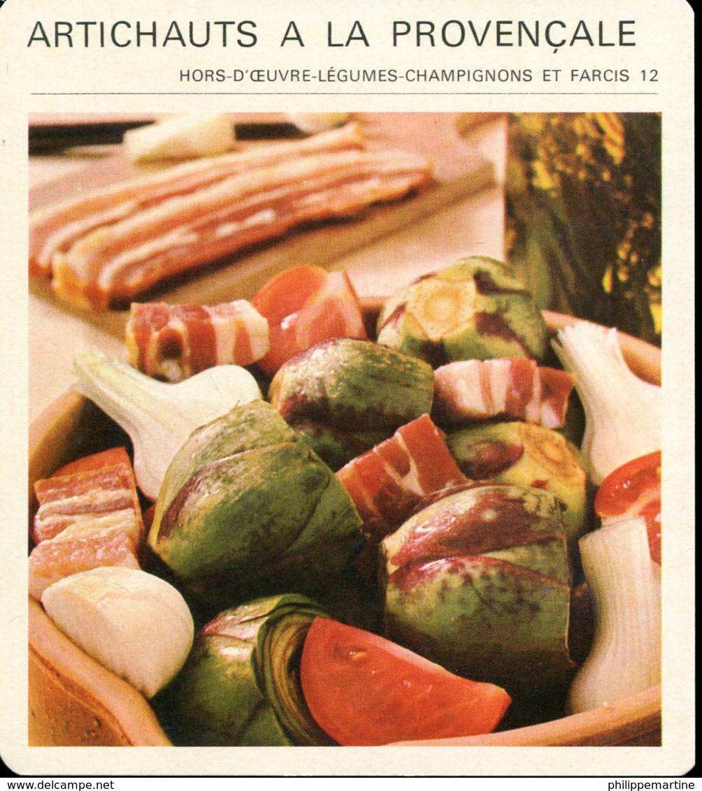 Artichauts à La Provençale - Recetas De Cocina
