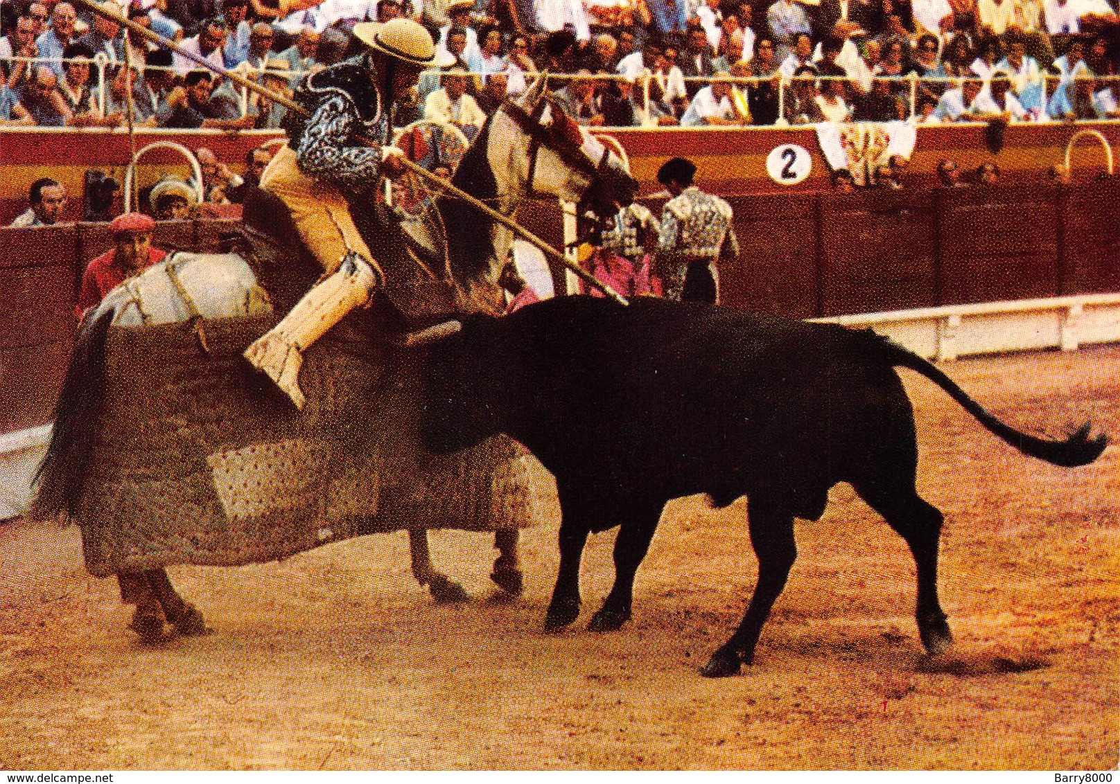 Spain España  Corrida De Toros  Picador    Stierengevecht   Barry 4096 - Stieren