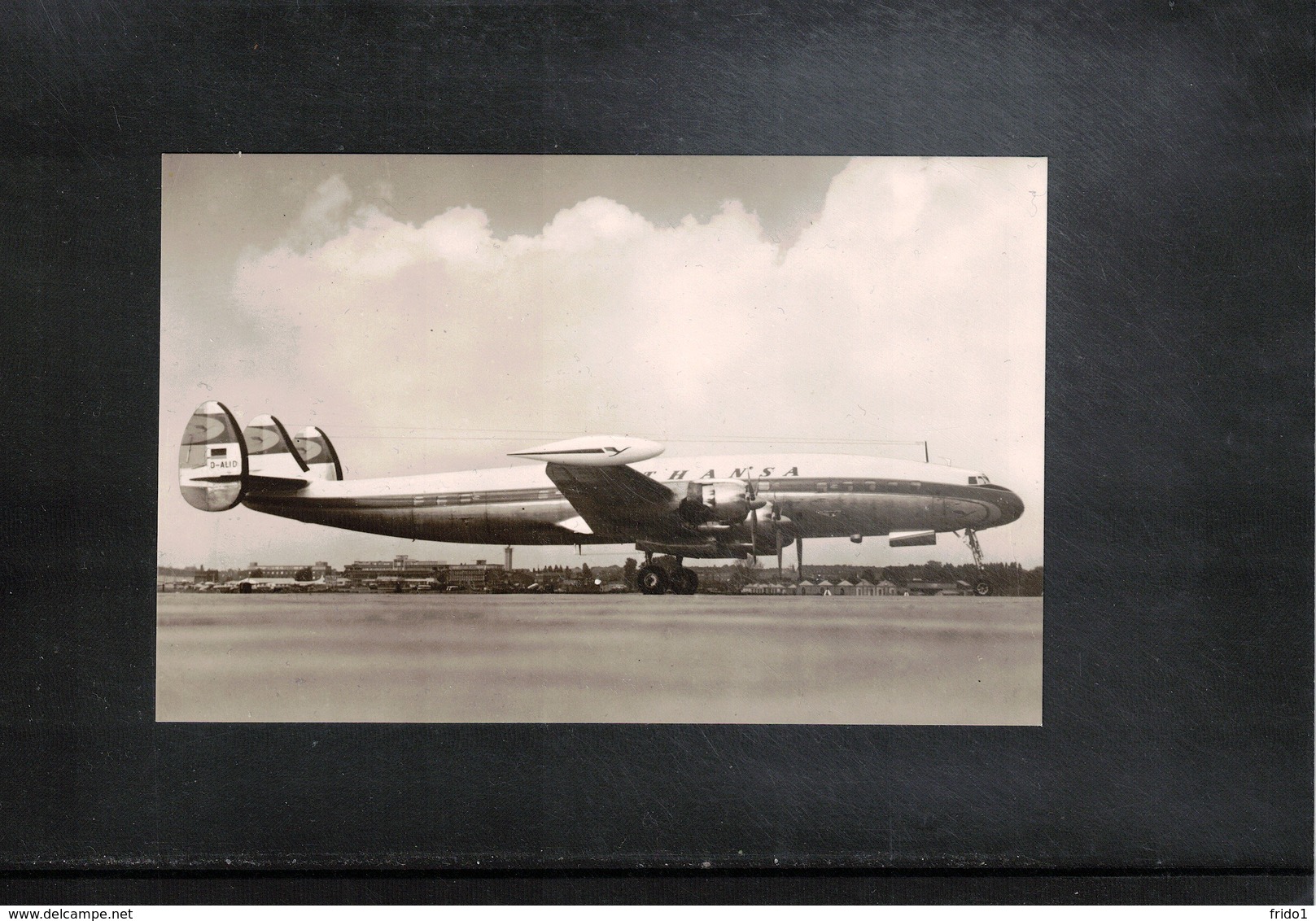 Aviation 6 Lufthansa  Lockheed Super - G Constellation  Interesting Photo - Luftfahrt