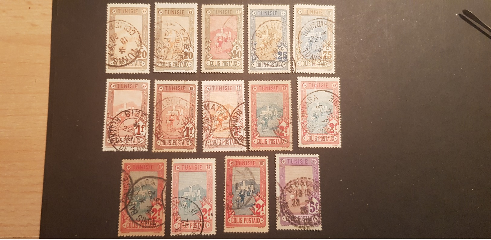 Tunisie Lot TCP Diverses Oblitérations - Used Stamps