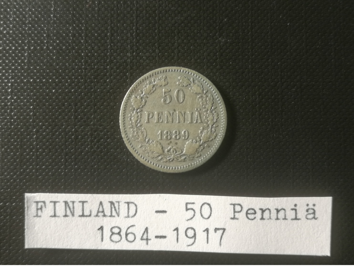 FINLANDE/Finland - 50 Penniä 1889 - Finlande