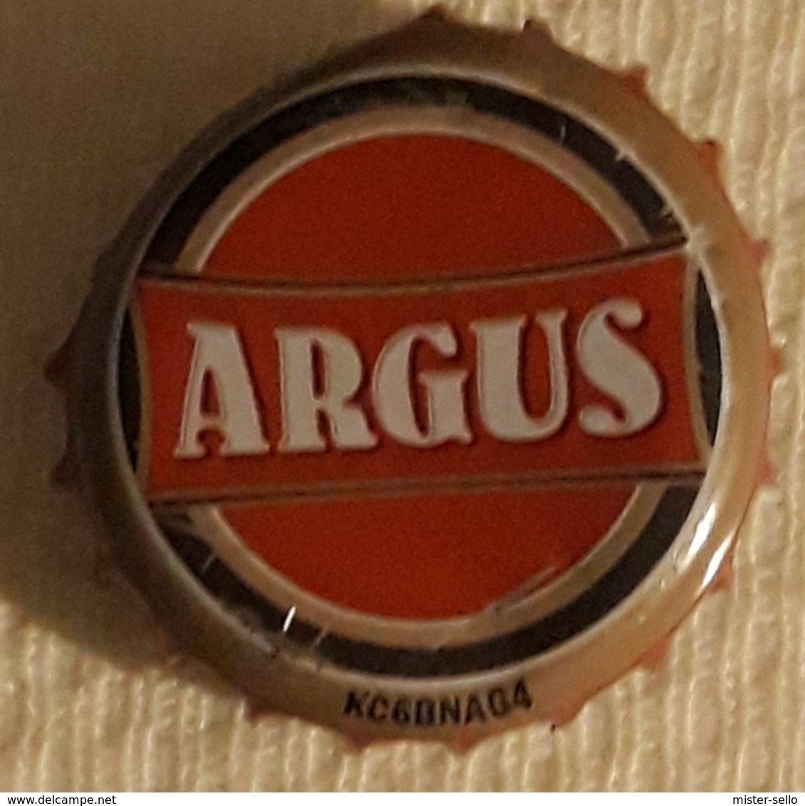 ESPAÑA CHAPA CERVEZA ARGUS. USADO - USED. - Beer