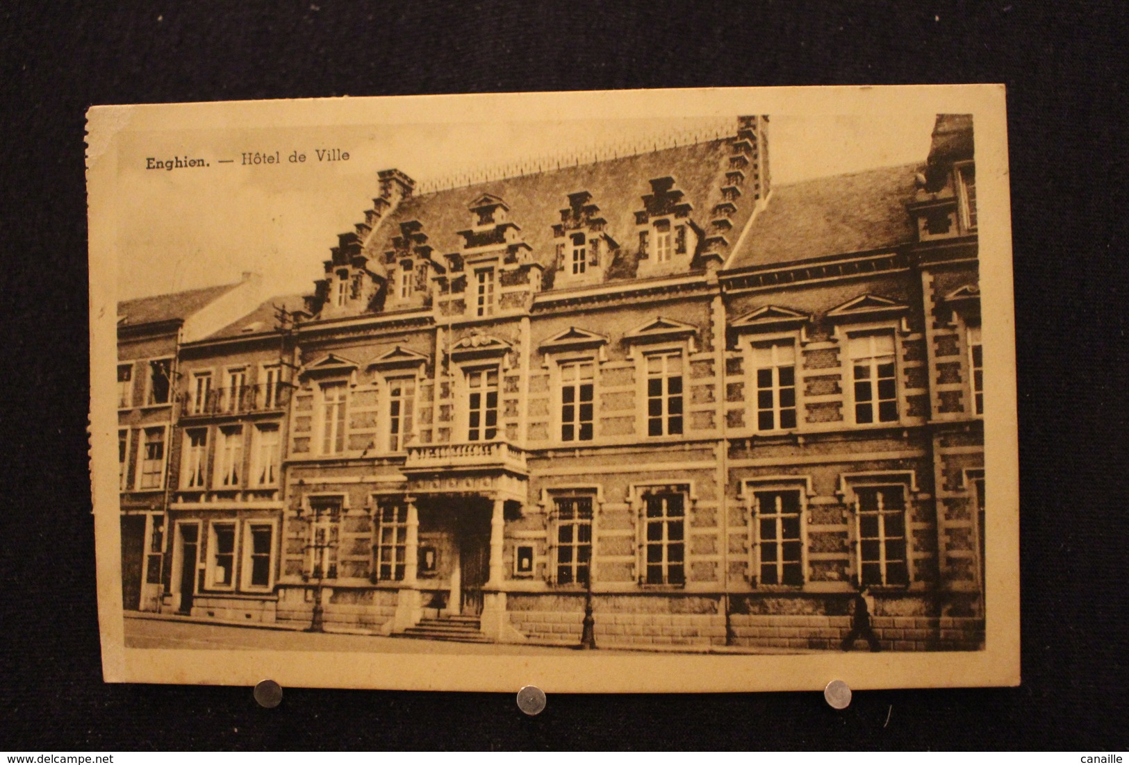 M-228 /  Hainaut  Enghien - Edingen Hôtel De Ville / Circulé1952 - Enghien - Edingen