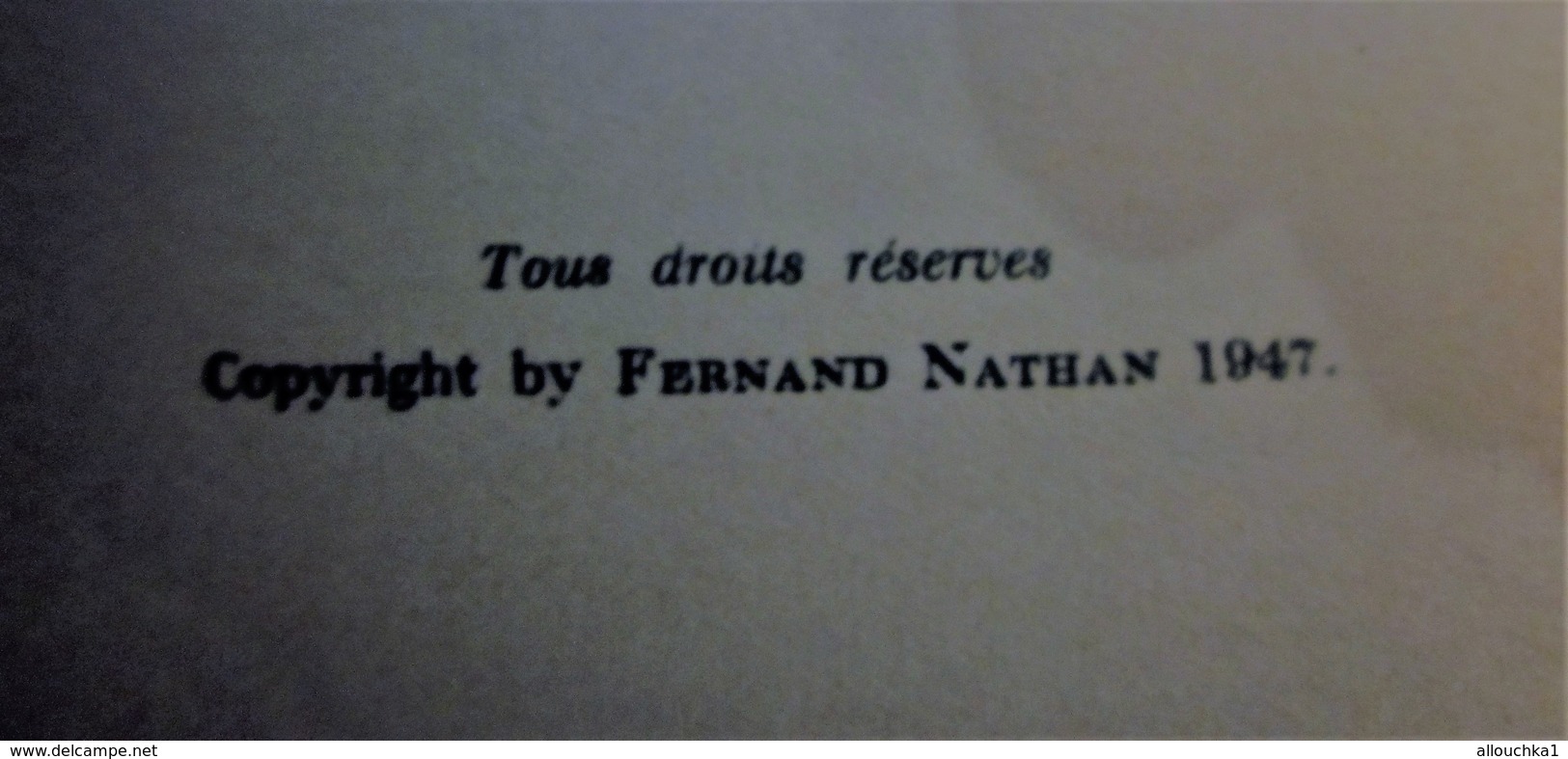 1947 NAPOLEON De PIERRE CLUZEL-ED FERNAND NATHAN OUVRAGE ORNÉ 149 PHOTOGRAPHIES LIRE AVANT PROPOS & TABLE MATIÈRES 160 P - French