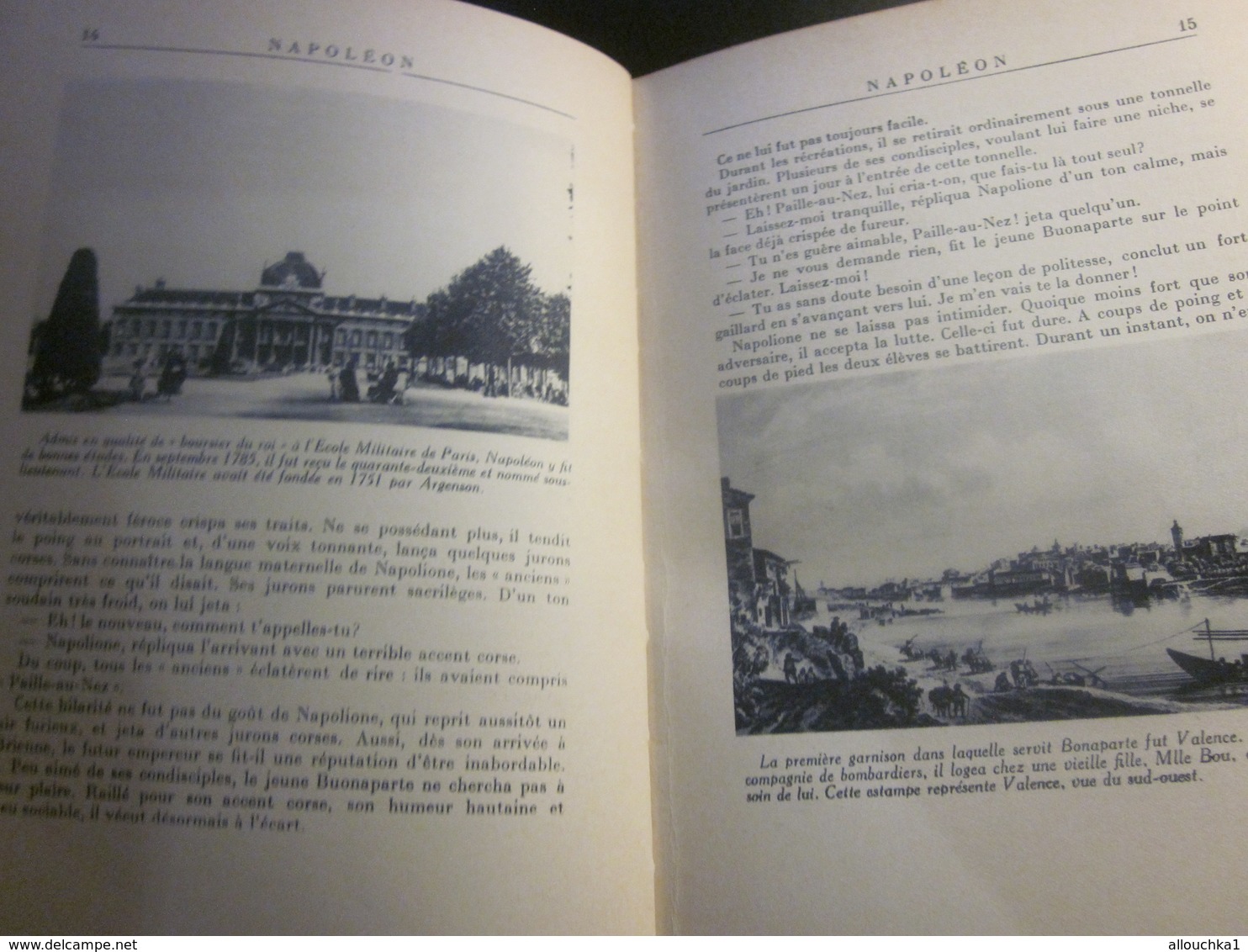 1947 NAPOLEON de PIERRE CLUZEL-ED FERNAND NATHAN OUVRAGE ORNÉ 149 PHOTOGRAPHIES LIRE AVANT PROPOS & TABLE MATIÈRES 160 P