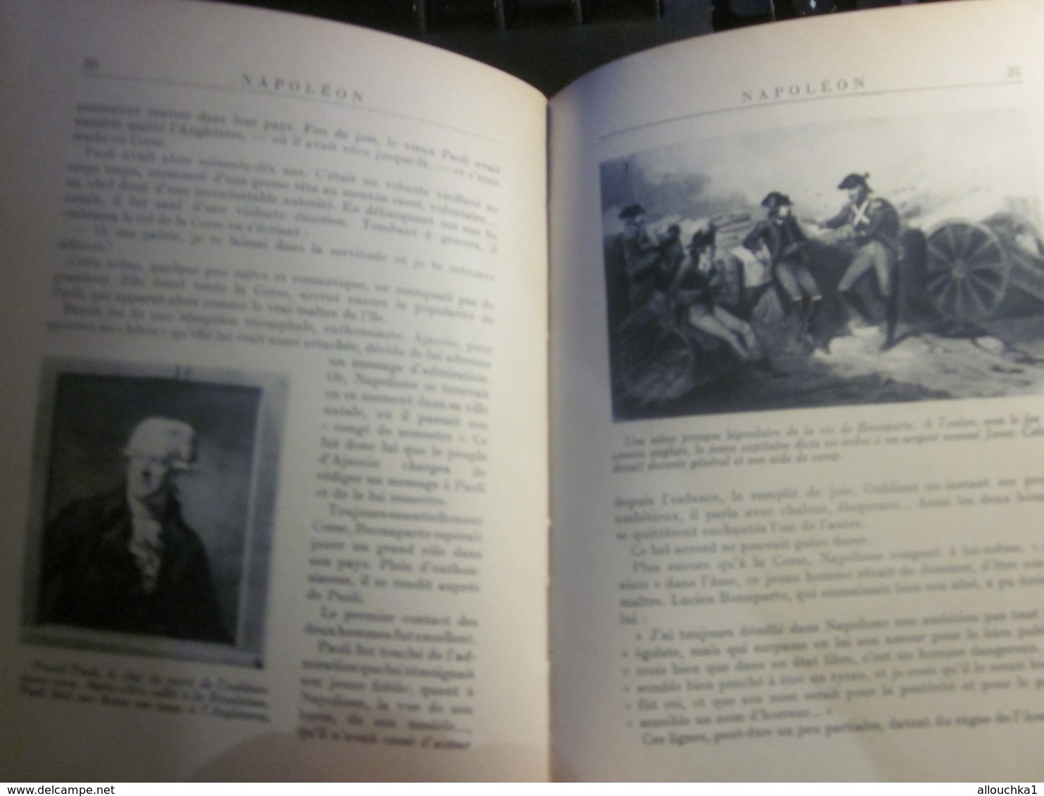 1947 NAPOLEON de PIERRE CLUZEL-ED FERNAND NATHAN OUVRAGE ORNÉ 149 PHOTOGRAPHIES LIRE AVANT PROPOS & TABLE MATIÈRES 160 P