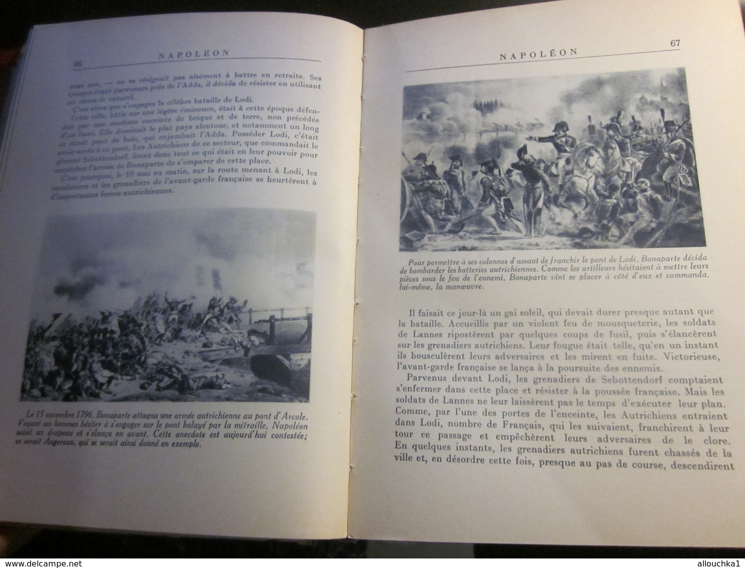 1947 NAPOLEON de PIERRE CLUZEL-ED FERNAND NATHAN OUVRAGE ORNÉ 149 PHOTOGRAPHIES LIRE AVANT PROPOS & TABLE MATIÈRES 160 P