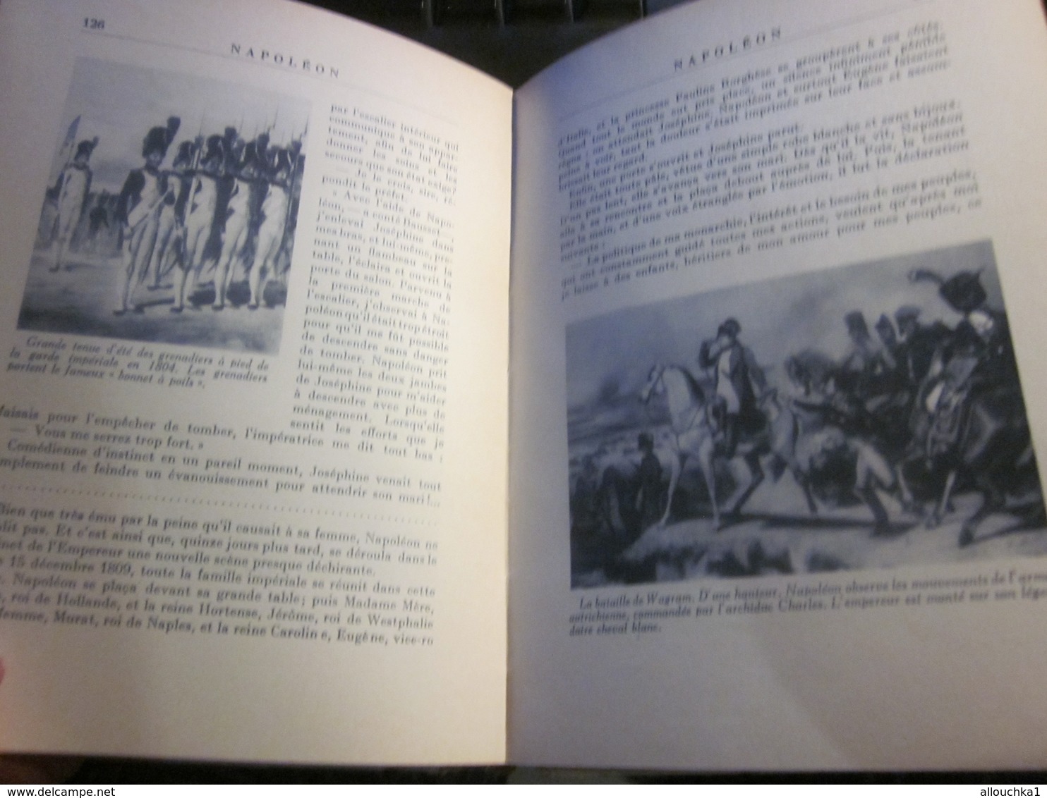 1947 NAPOLEON de PIERRE CLUZEL-ED FERNAND NATHAN OUVRAGE ORNÉ 149 PHOTOGRAPHIES LIRE AVANT PROPOS & TABLE MATIÈRES 160 P