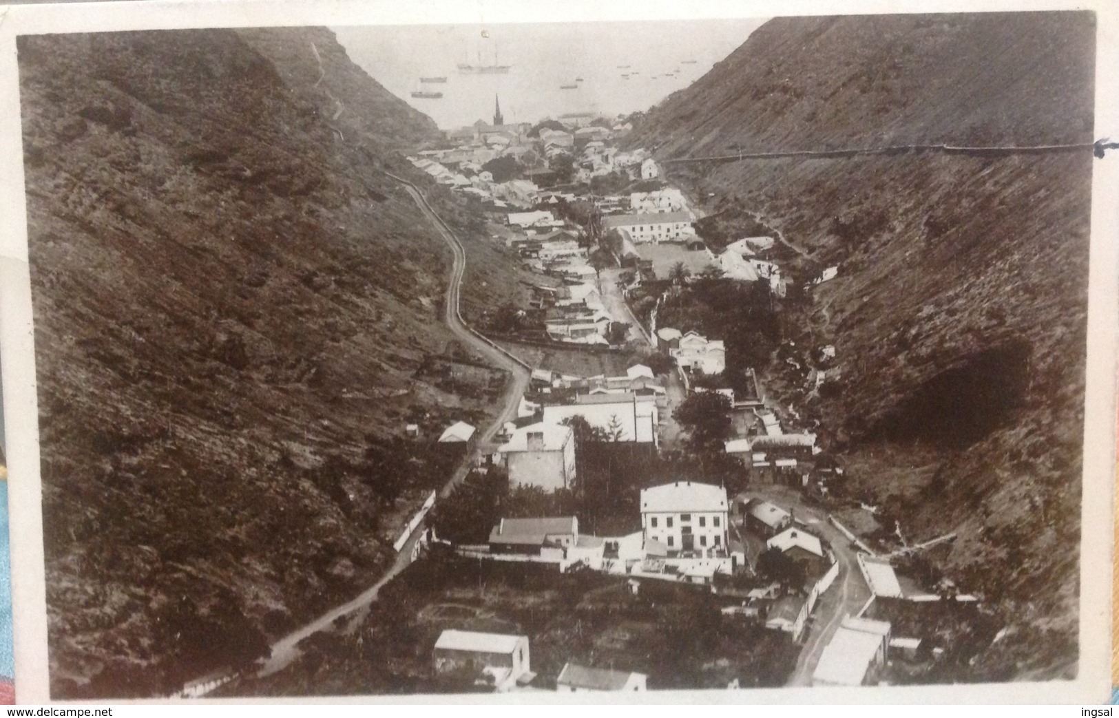 St. Elena.....JAMESTOWN........Looking North... Ca. 1930's. Used - Sainte-Hélène