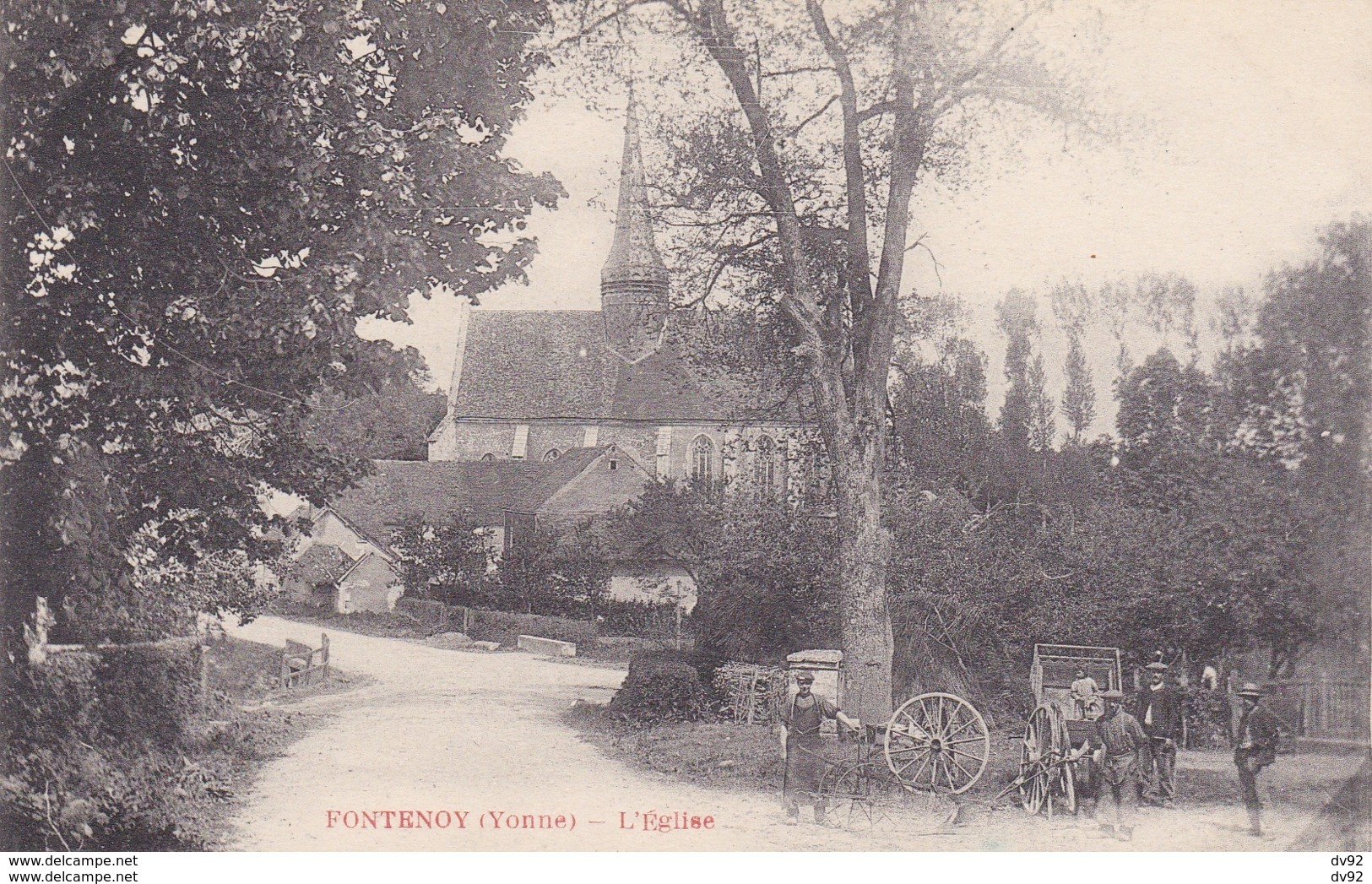 YONNE FONTENOY L EGLISE - Andere & Zonder Classificatie