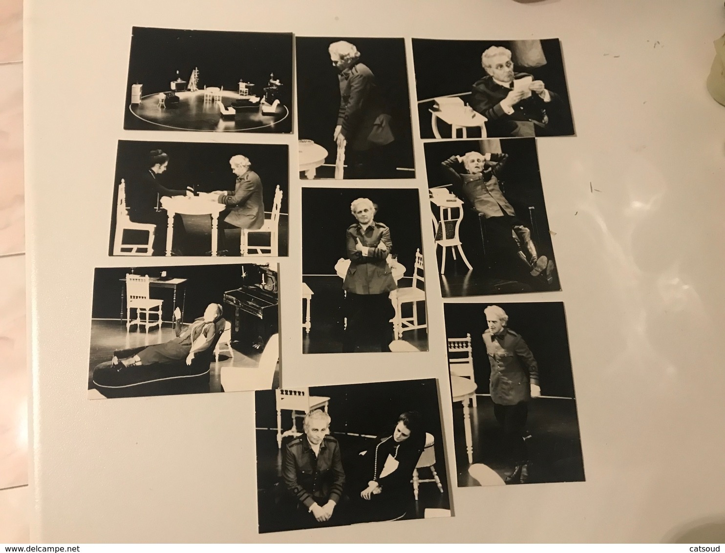 Lot De 26 Photos De La La Danse De Mort D’August Strindberg  Théâtre Du Parvis  14/6/71 Mise En Scène Jo Dua Avec René H - Célébrités