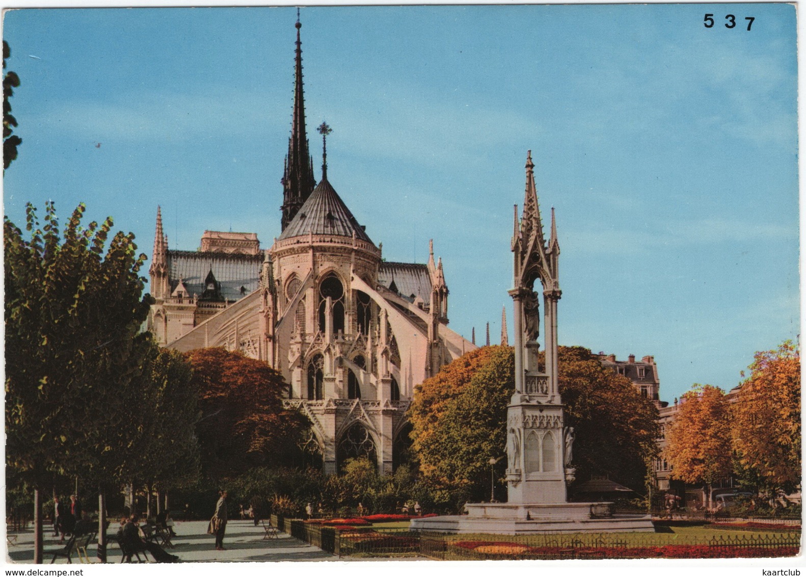 Paris - L'abside De La Cathédrale Notre-Dame De Paris - (537) - Notre-Dame De Paris