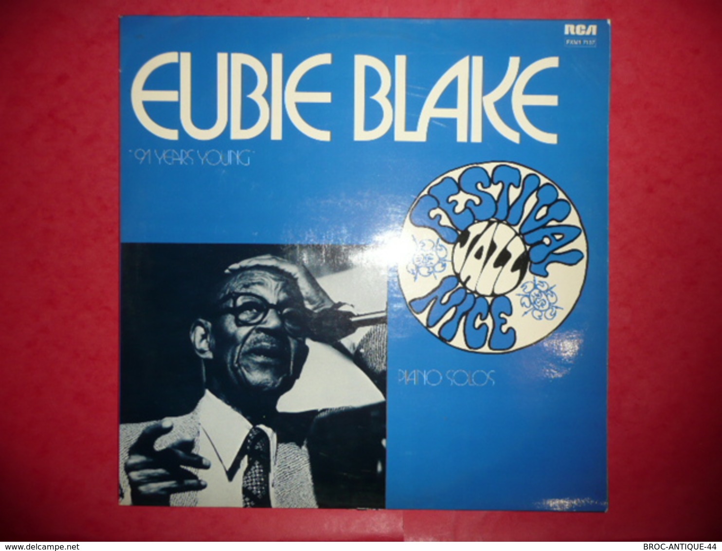 LP33 N°817 - EUBIE BLAKE - 91 YEARS YOUNG  - PIANO SOLOS - COMPILATION 9 TITRES JAZZ BLUES RAGTIME - Jazz