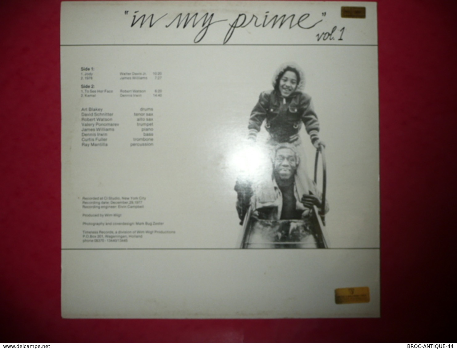 LP33 N°819 - ART BLAKEY & THE JAZZ MESSENGERS - IN MY PRIME VOL.1  - COMPILATION 4 TITRES JAZZ HARD BOP - Jazz