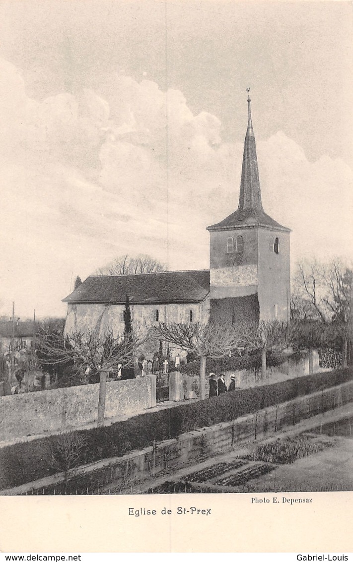 Eglise De St. Prex - Vo - Vente En Faveur De La Restauration Du Temple 12 Mai 1913 - Saint-Prex