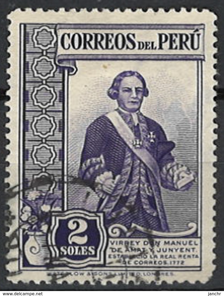 Peru 1937.  Mi 365 Used O - Peru