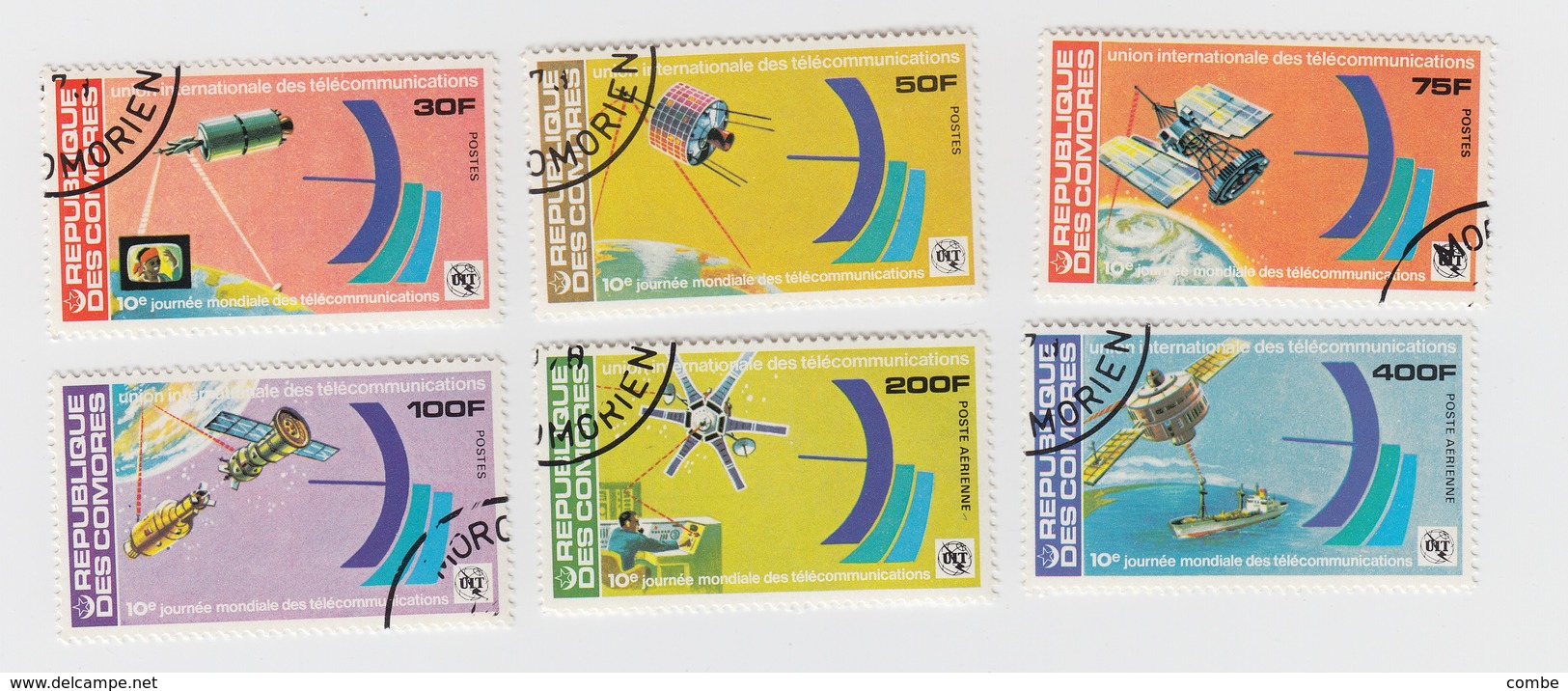 COMORES.  1976 TELECOMMUNICATIONS - Komoren (1975-...)