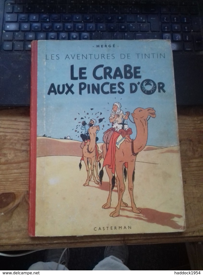 le crabe aux pinces d'or HERGE casterman 1949