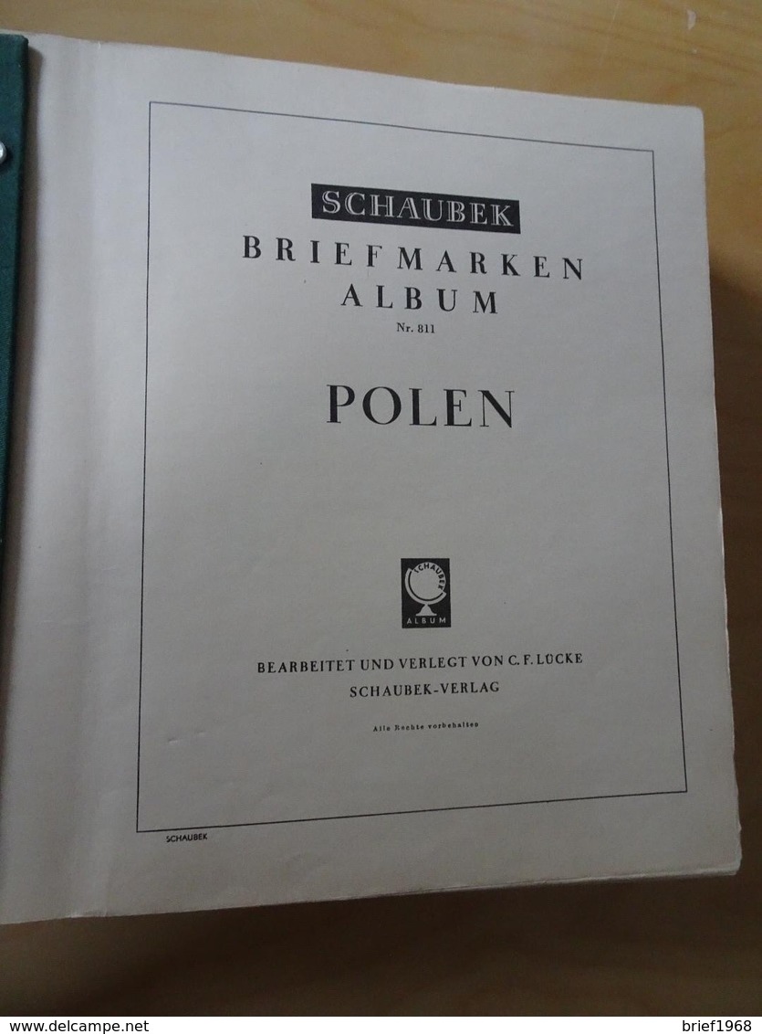 Polen Schaubek 1860-1987 In Schraubdecke (12846) - Reliures Et Feuilles