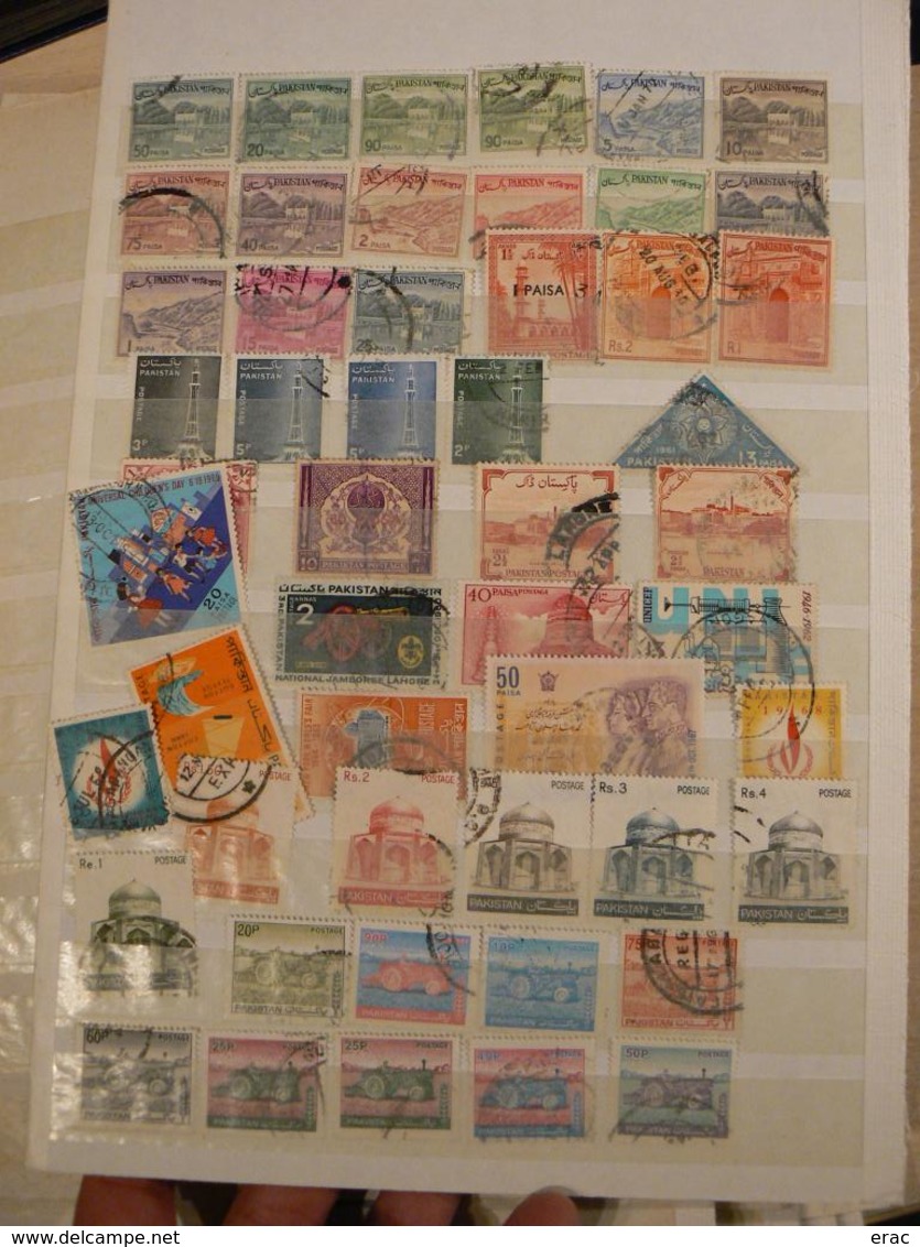 Monde - Colonies britaniques en majorité - Belle proportion de timbres anciens - Forte valeur générale