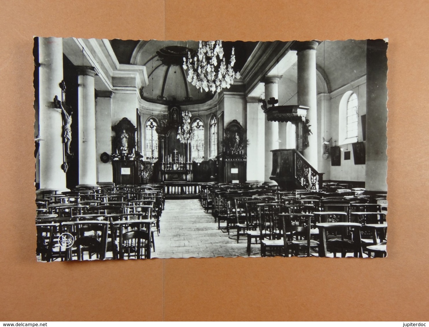 CPSM Brugelette Intérieur De L'Eglise - Brugelette