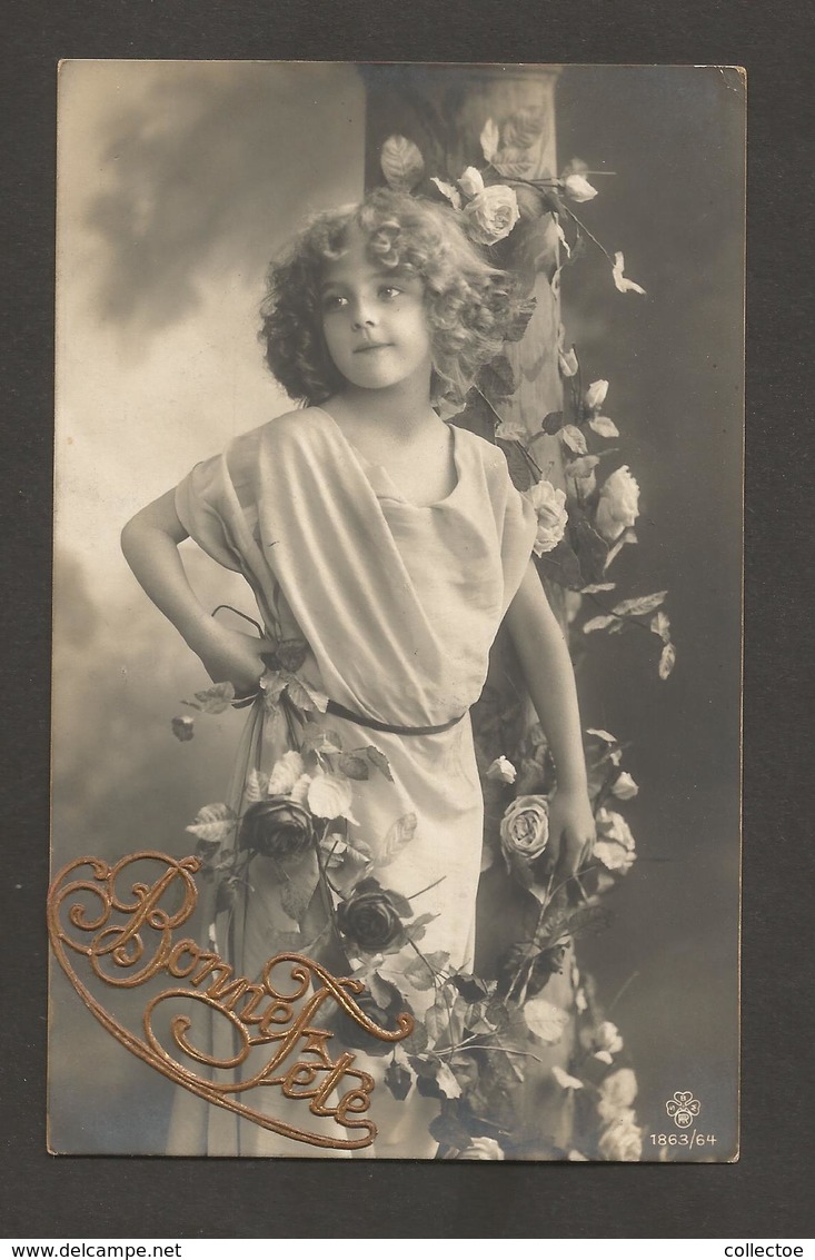 Beautiful Girl 1910s Postcard Grete Reinwald - Portraits