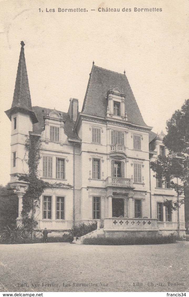 CPA - La Londes Les Maures - Les Bormettes - Château Des Bormettes - La Londe Les Maures