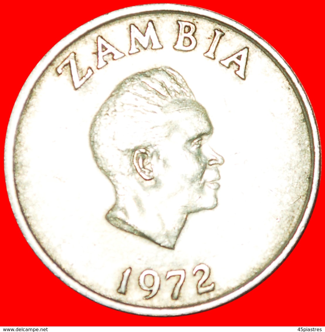 + GREAT BRITAIN (1968-1987): ZAMBIA ★ 10 NGWEE 1972! LOW START ★ NO RESERVE! - Zambie