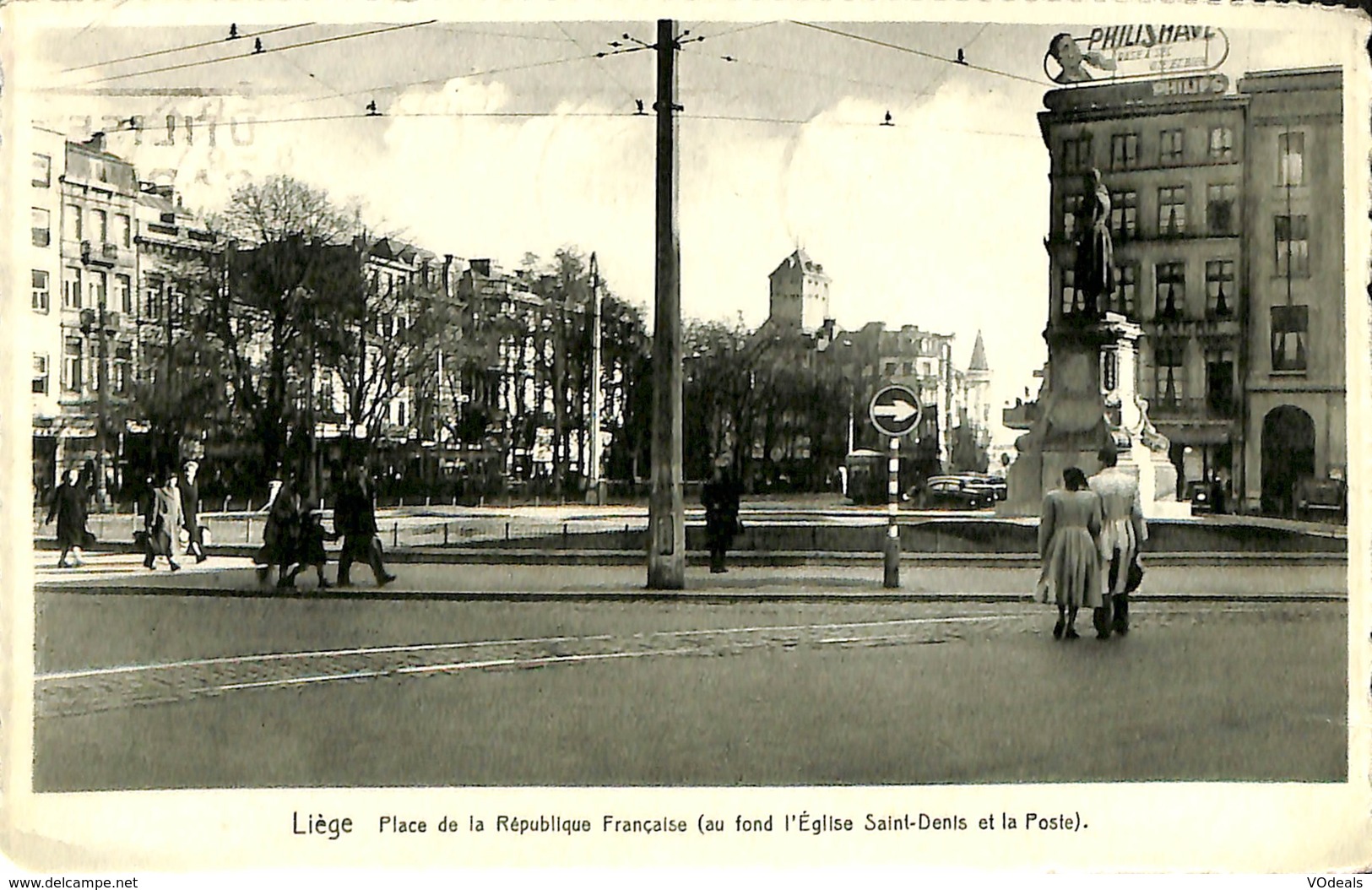 CPA - Belgique - Liège - Place De République Française - Liège