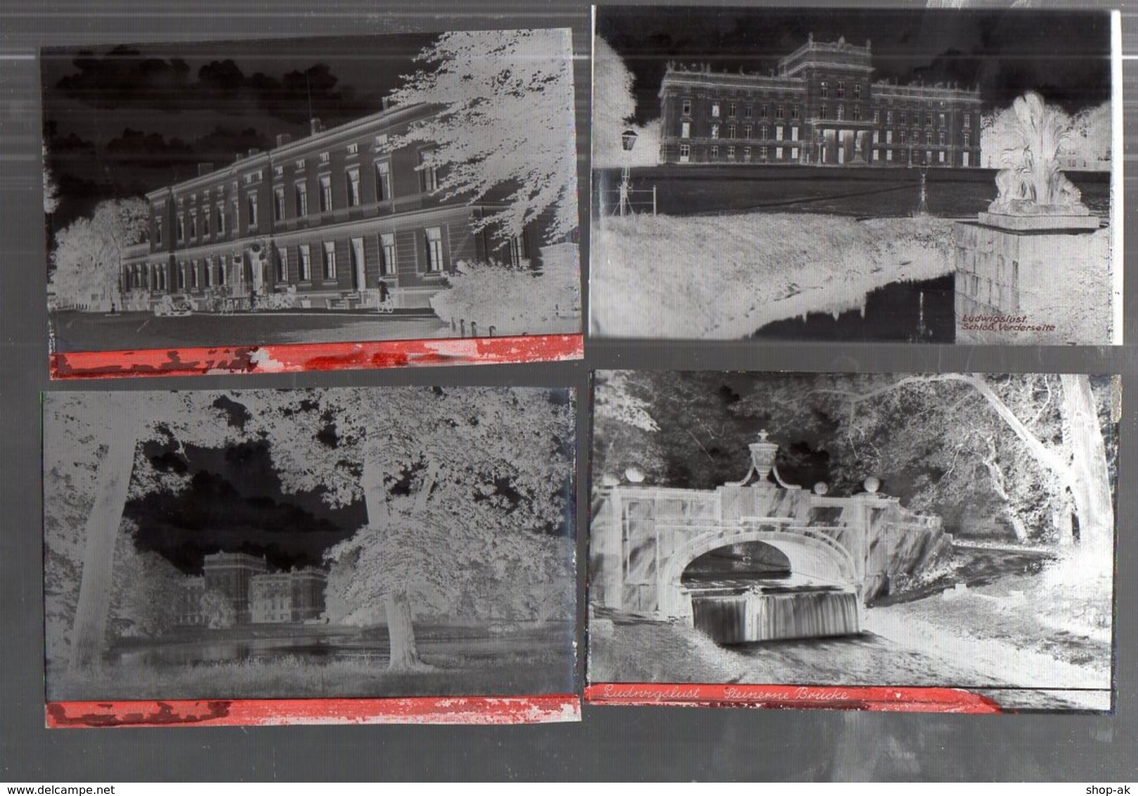 Neg5313/ 28 X  LUDWIGSLUST Schloß  Alte Negative 1940-50 - Sonstige & Ohne Zuordnung