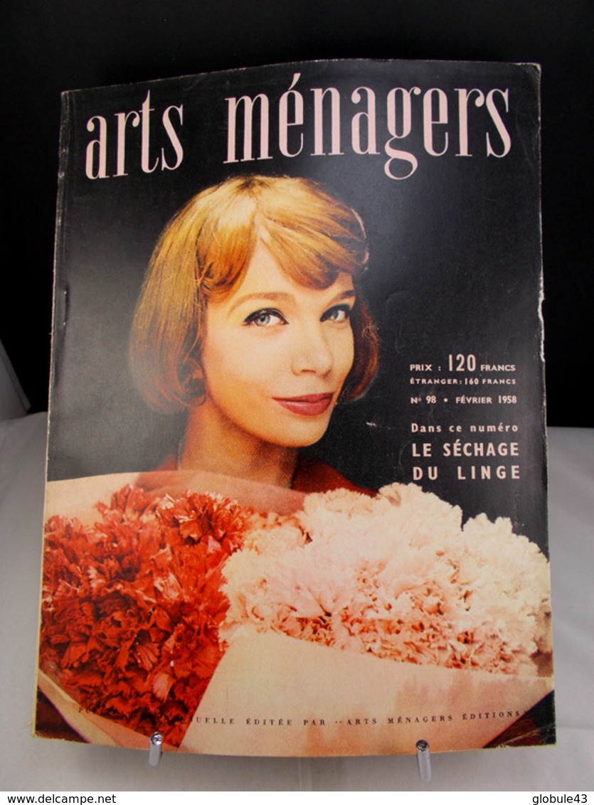 ARTS MENAGERS N° 98 Février 1958 128 Pages LE SECHAGE DU LINGE - House & Decoration