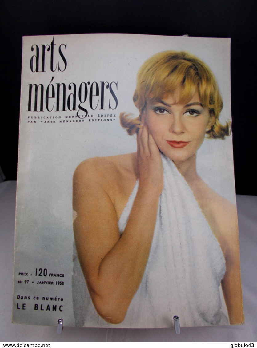 ARTS MENAGERS N° 97 Janvier 1958 120 Pages LE BLANC - Maison & Décoration