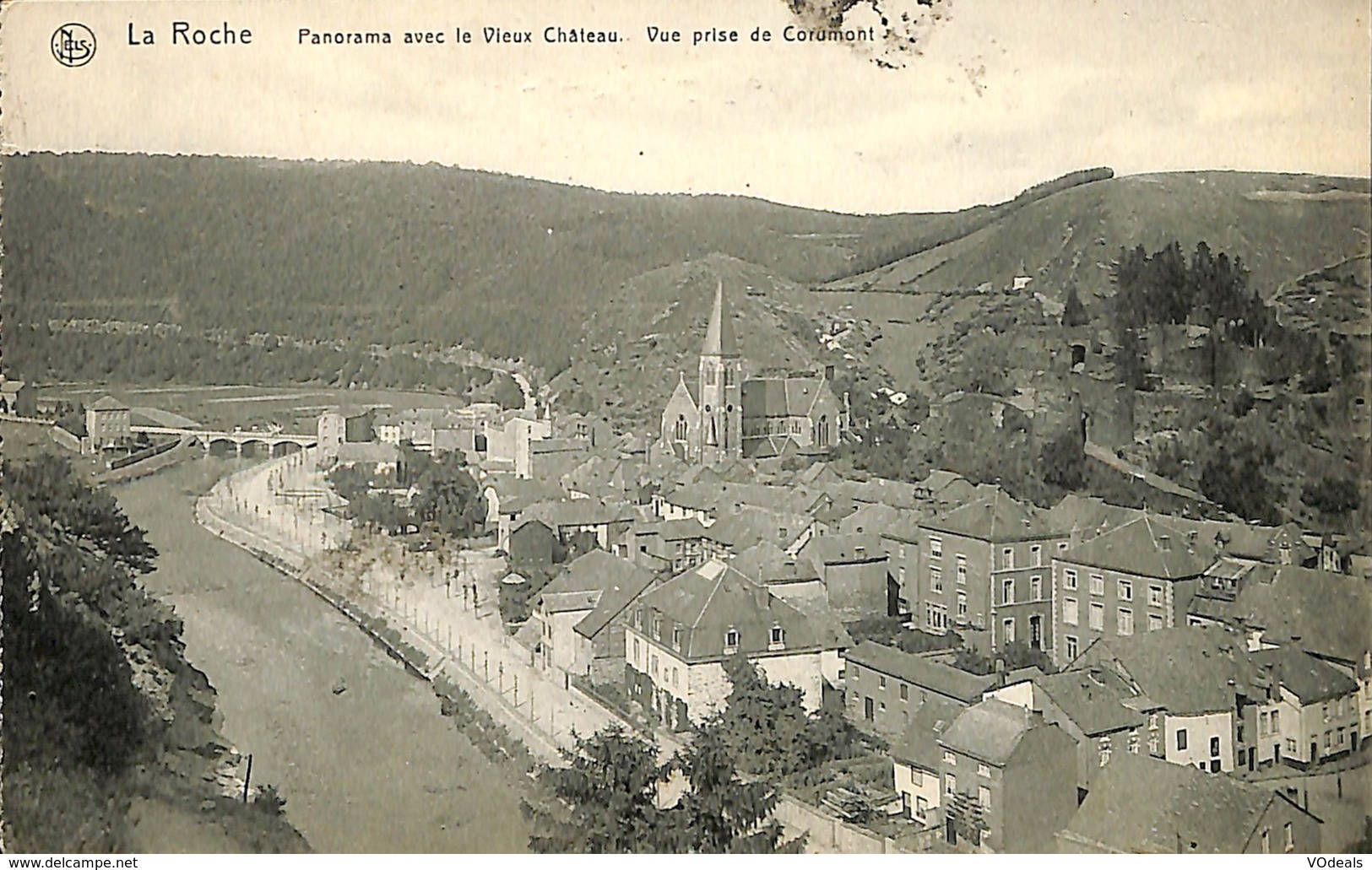 CPA - Belgique - Laroche - Panorama - La-Roche-en-Ardenne