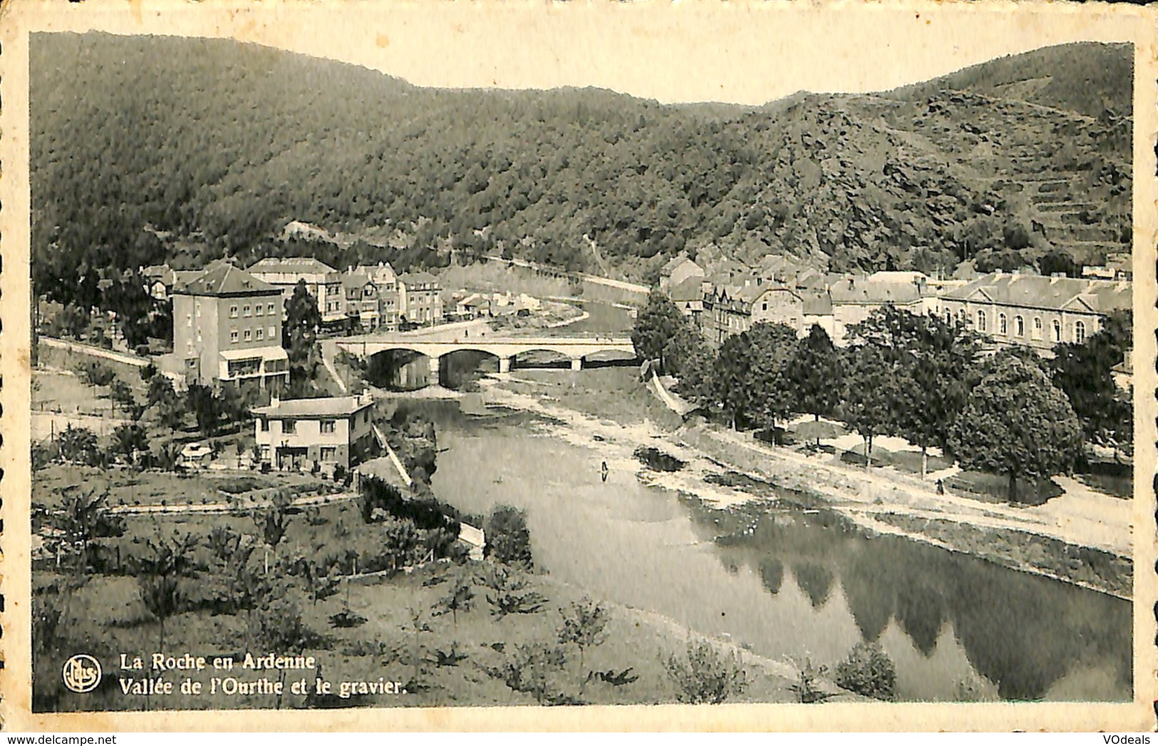 CPA - Belgique - Laroche - La Vallée De L'Ourthe Et Le Gravier - La-Roche-en-Ardenne