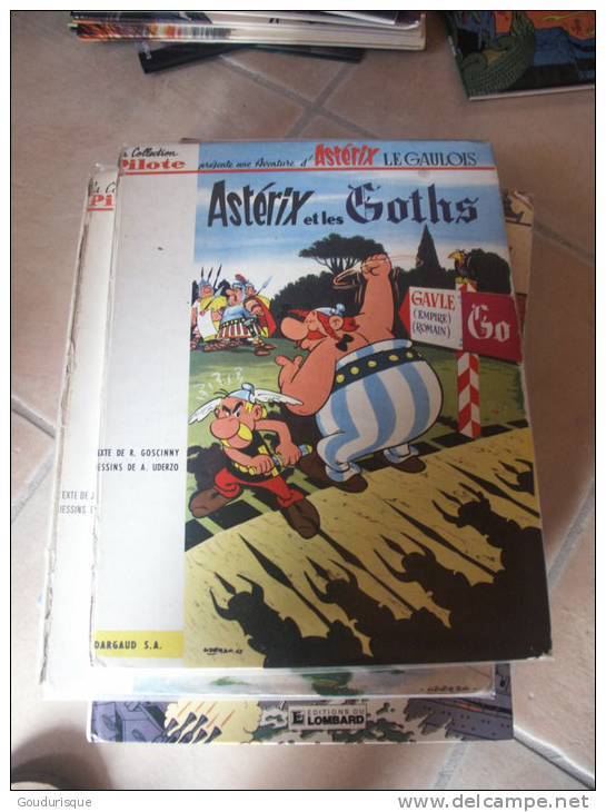 EO ASTERIX ET LES GOTHS COLLECTION PILOTE UDERZO GOSCINNY - Astérix