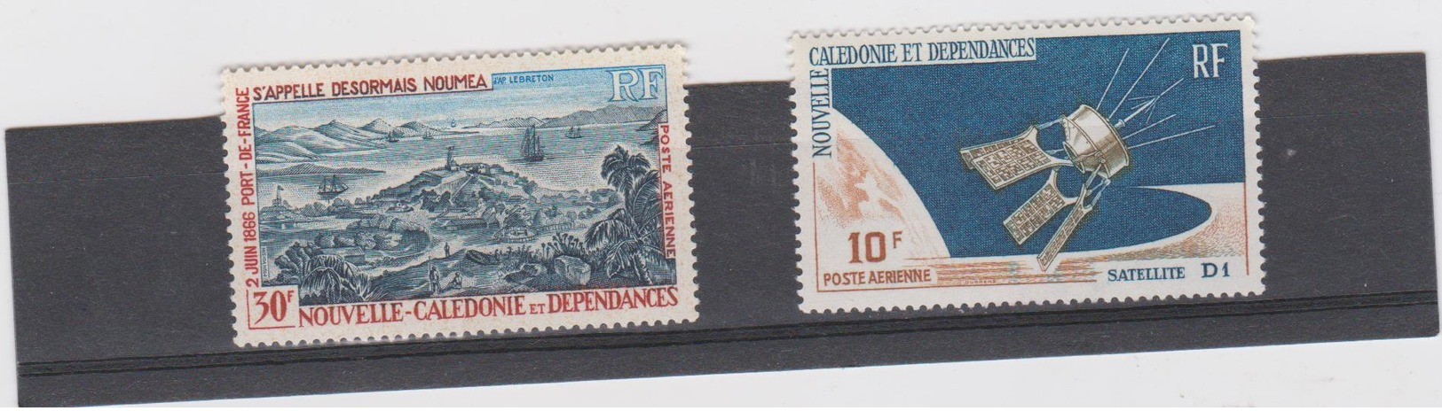 NOUVELLE CALEDONIE 2 T Poste Aérienne Neufs Xx  N°YT PA 86  87 - 1966 - Ongebruikt