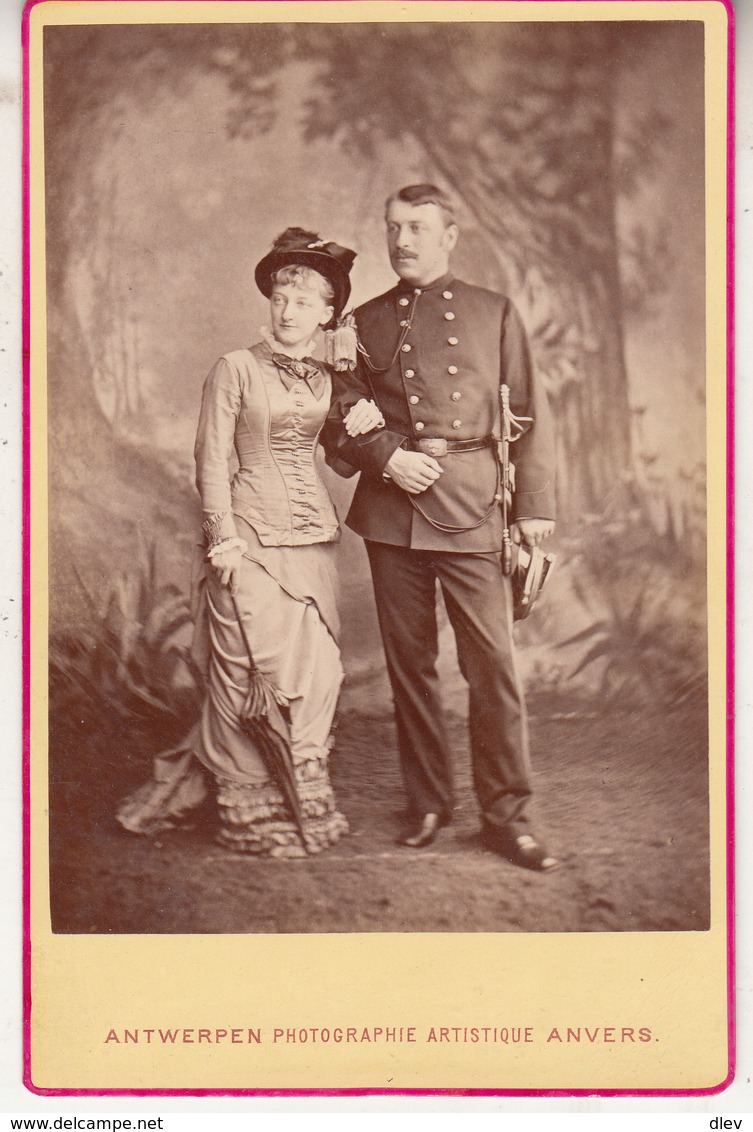 Photo Cabinet - Couple - Photographie Artistique, Anvers - Anciennes (Av. 1900)