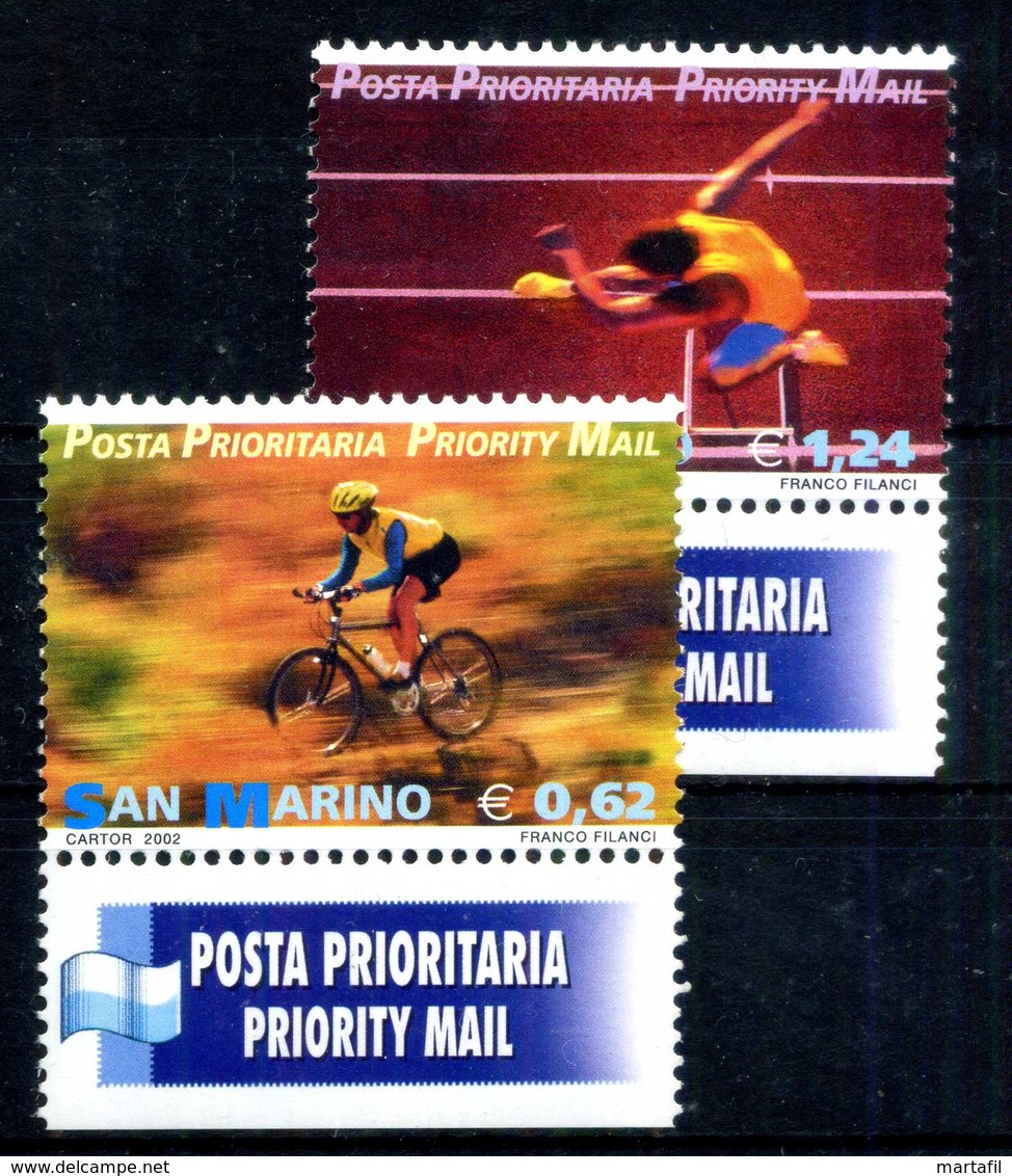 2002 SAN MARINO SET MNH ** - Nuevos