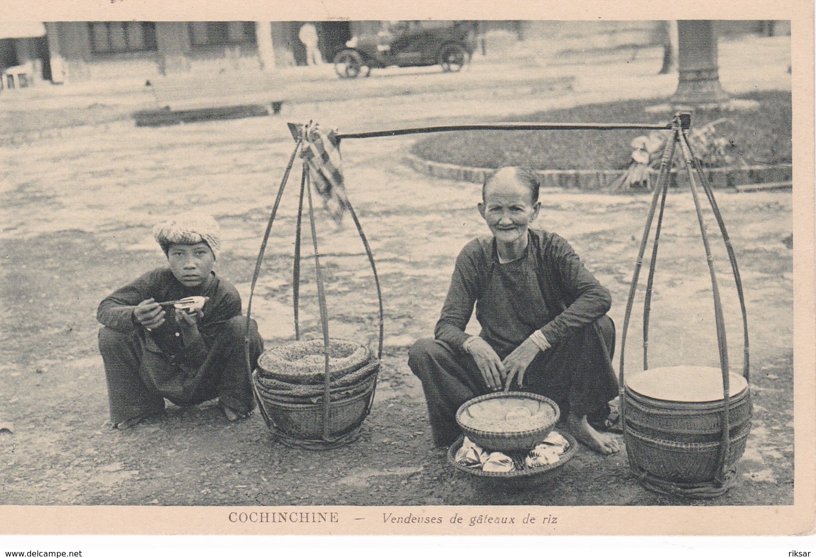 INDOCHINE(VENDEUSE DE GATEAU DE RIZ) TYPE - Vietnam