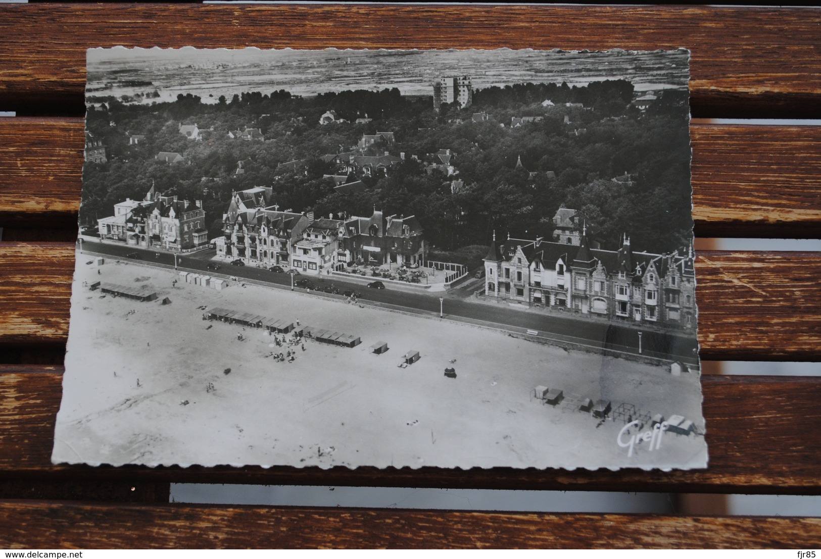 LA BAULE VUE AERIENNE LA PLAGE ET LE BOULEVARD PROMENADE - La Baule-Escoublac