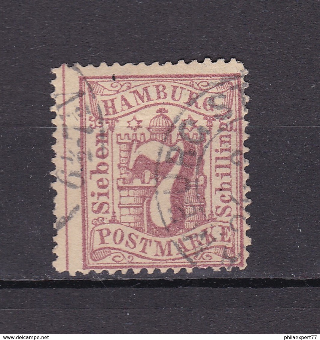 Hamburg - 1865 - Michel Nr. 19 - Gest. - 20 Euro - Hamburg