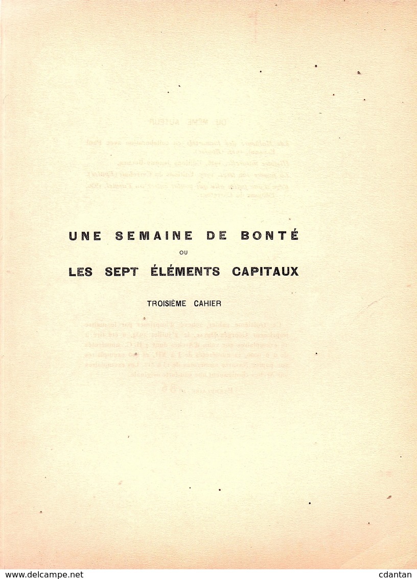 ROMAN GRAPHIQUE - SUREALISME - MAX ERNST - 48 Collages Sur Gravures (cf Expl. ) Edition Originale Numérotée RARISSIME. - Autres & Non Classés