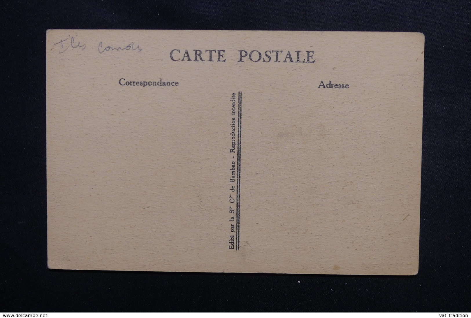 COMORES - Carte Postale - Anjouan - Une Vanillerie - L 50417 - Comores