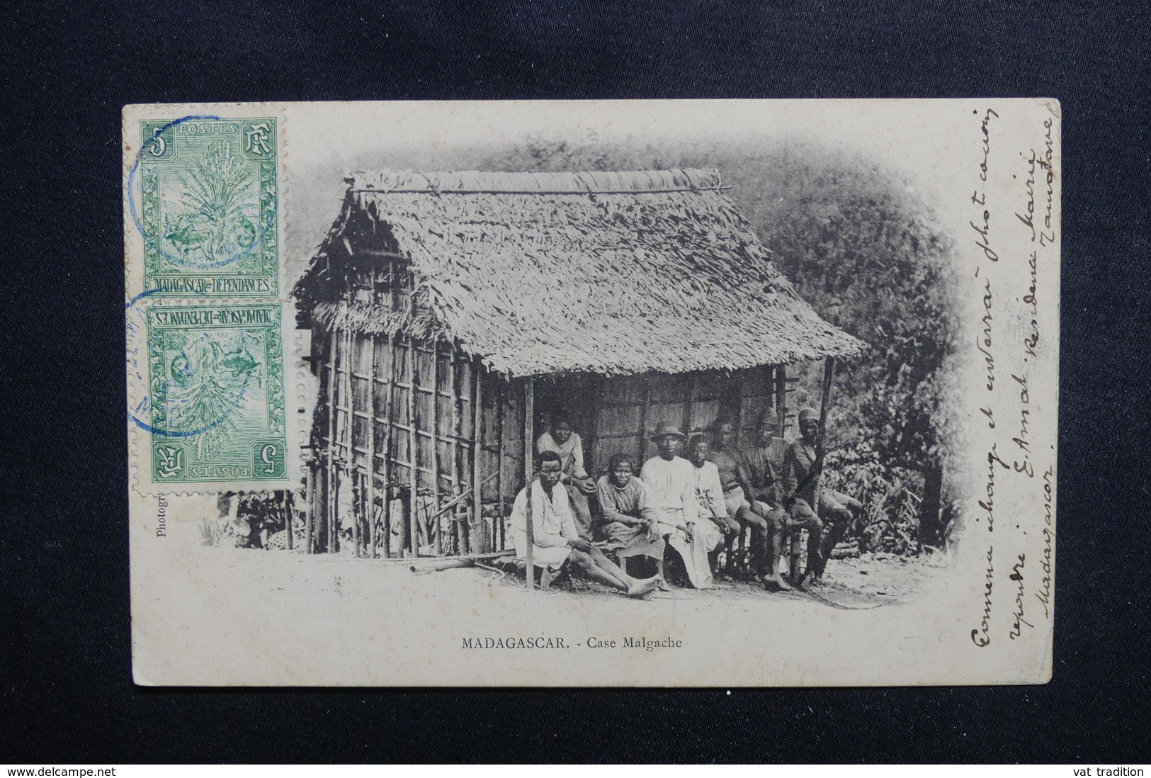 MADAGASCAR - Carte Postale Pour Trinité Et Tobago En 1906, Affranchissement Plaisant - L 50419 - Briefe U. Dokumente